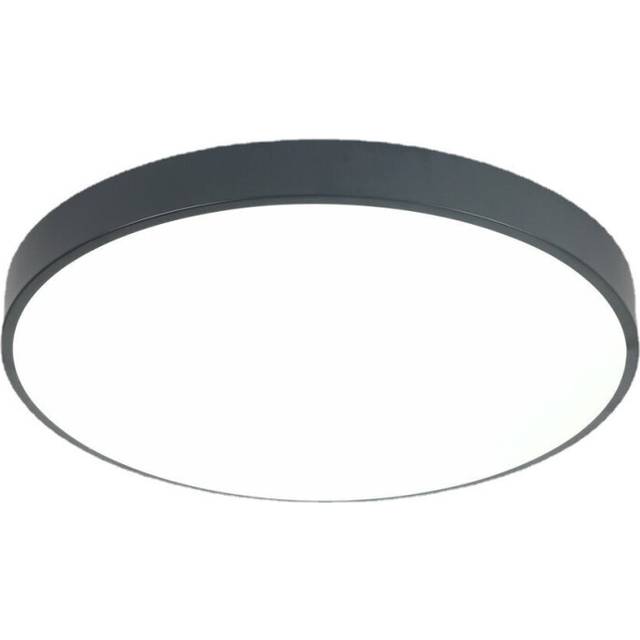 (Black, 36W) LED Ceiling Light Ultra Thin Flush Mount Kitchen Round Home Fixture