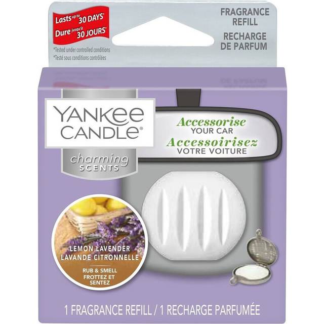 Yankee Candle Charming Scents Refill - Lemon Lavender Scent | Long-Lasting Fragrance for Home Air Freshener & Car | Perfect for Aromatherapy