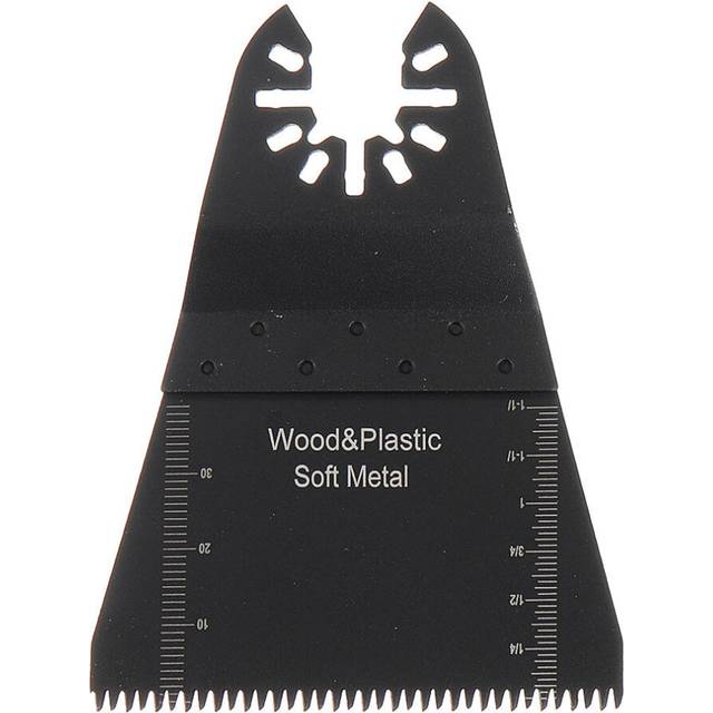 10Pcs 65mm Metal Wood Oscillating Saw Blade Multitool Quick Release Saw Blade Kit Oscillating Tools for Fein Multimaster Porter C-able Dremel
