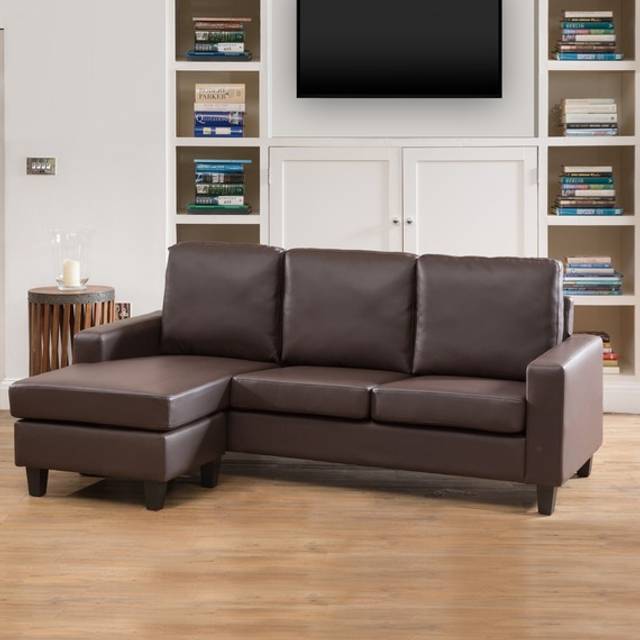 Artemis Home Modena Reversible Corner Sofa - Brown, Brown