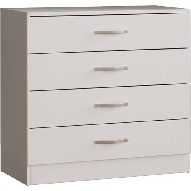 Riano 4 Drawer Chest of Drawer - White