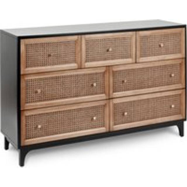 Franco 7 Drawer Chest, Black