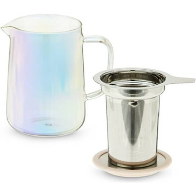 Chas Mini Glass Teapot & Infuser by Pinky Up