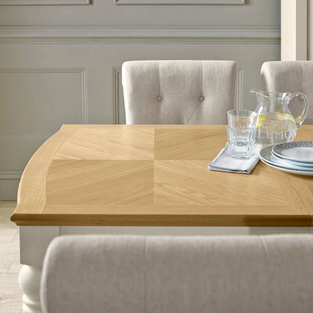 Snider Extendable Dining Set - Grey (77cm H x 180cm W x 90cm D)
