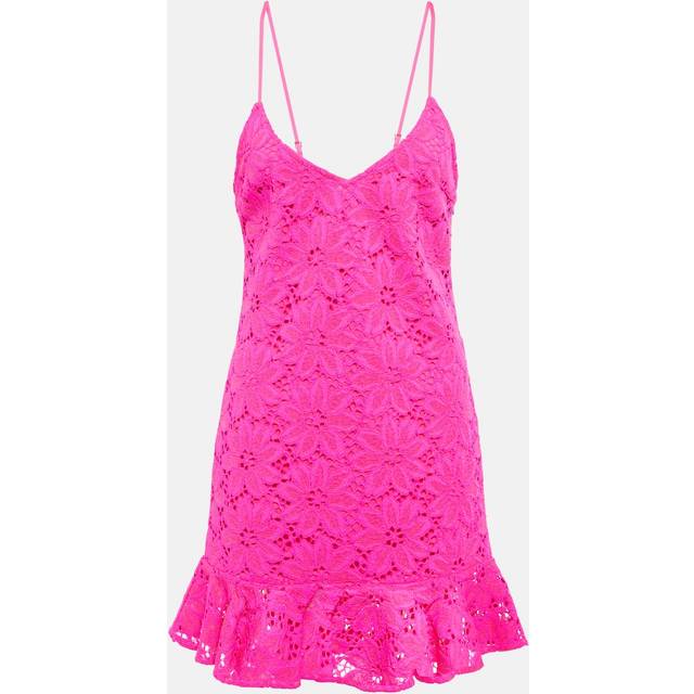 Rotate Lace slip dress