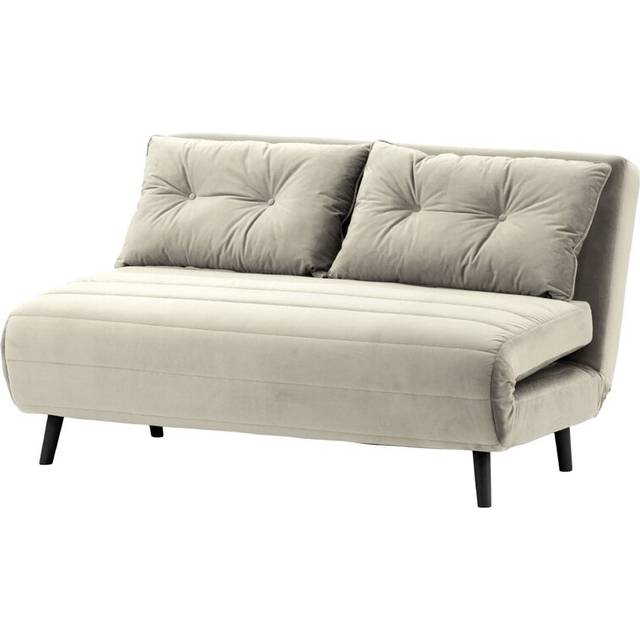 Donald 2 Seater Fold Out Sofa Bed - Black (78cm H X 142cm W X 90cm D)