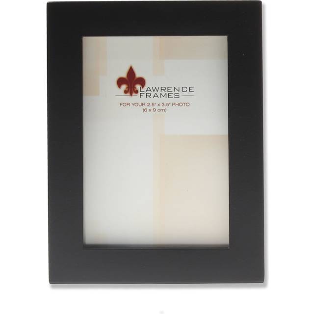 Lawrence Frames Black Wood Picture Frame  Gallery Collection  2 by 3-Inch  Black