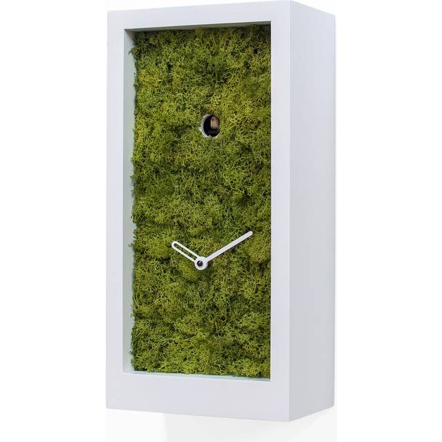 Mitcham Cuckoo Wall Clock - White (21cm W X 41cm H X 14cm D)