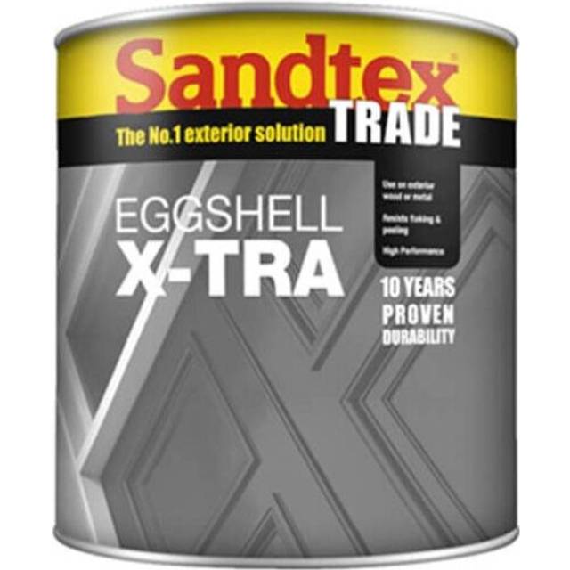 Sandtex trade eggshell x-tra white 1l