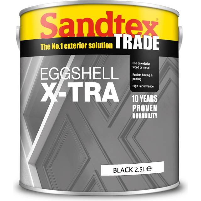 Sandtex Trade Eggshell X-TRA, Black 1L