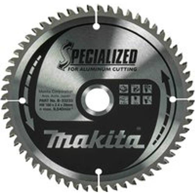 Makita SPECIALIZED Circular Saw Blade for Aluminium Cutting 160mm 60T 20mm