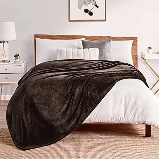Walensee Fleece Blanket Plush Throw Fuzzy Lightweight (King Size 108x9