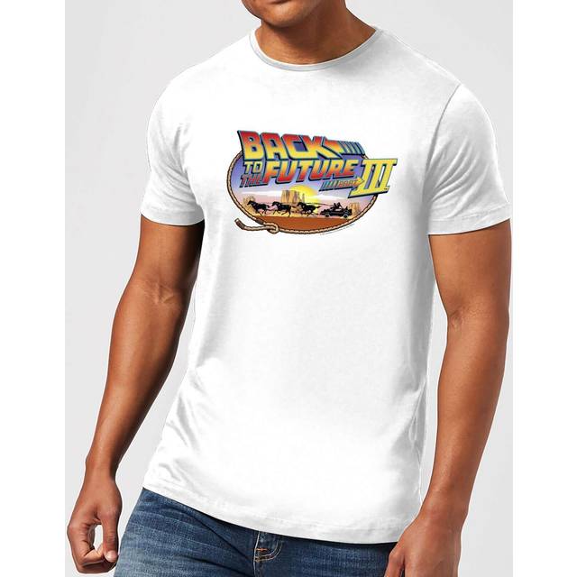Back To The Future Lasso T-Shirt - White - XL