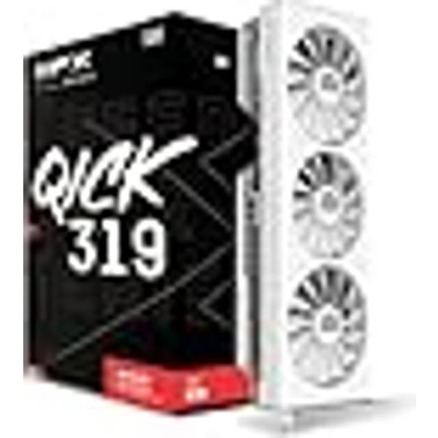 XFX RX 7800XT QICK319 White Core GAMING 16GB DDR6 3xDP/HDMI retail