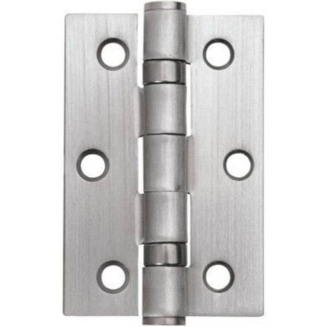 Intelligent Hardware 75mm (3&quot;) Ball Bearing Hinge Pair, Satin Chrome (HBB.75.SCP)