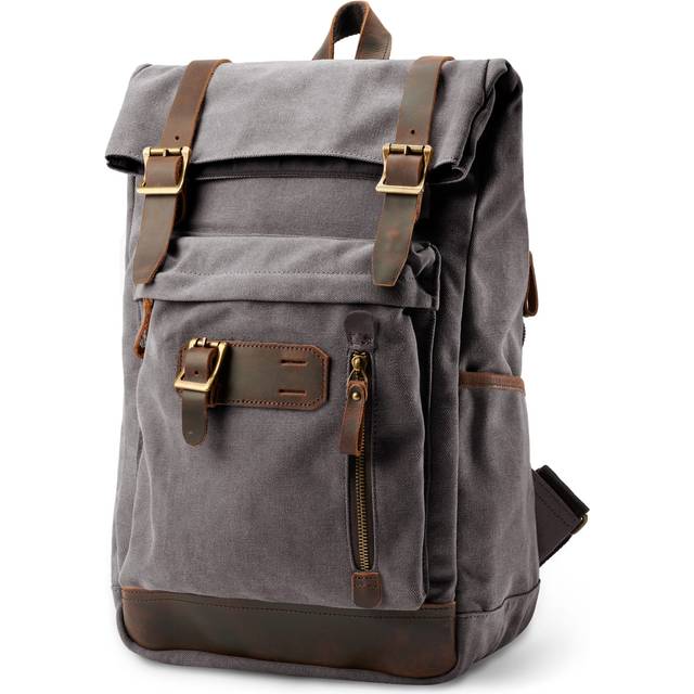 Delton Rustic Vintage Style Backpack - Graphite