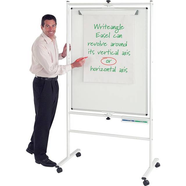 Free-Standing Whiteboard (120 cm H x 90 cm W)
