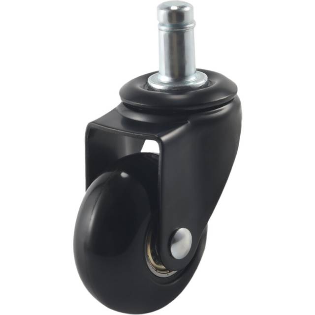 5 Pcs Replacement Chair Caster Wheels 2 inch, Heavy Duty Wheels with Plug-In Stem 7/16 X 7/8 inch,Quiet & Rolling