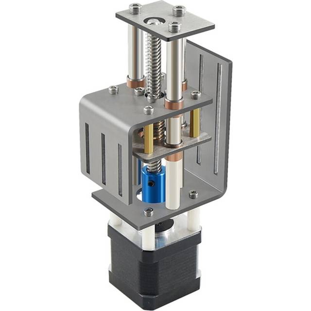 CNC Z-Axis Sliding Table CNC Router Kit DIY Milling Small Transmission Module 100mm Distance Wood Z Axis Motor