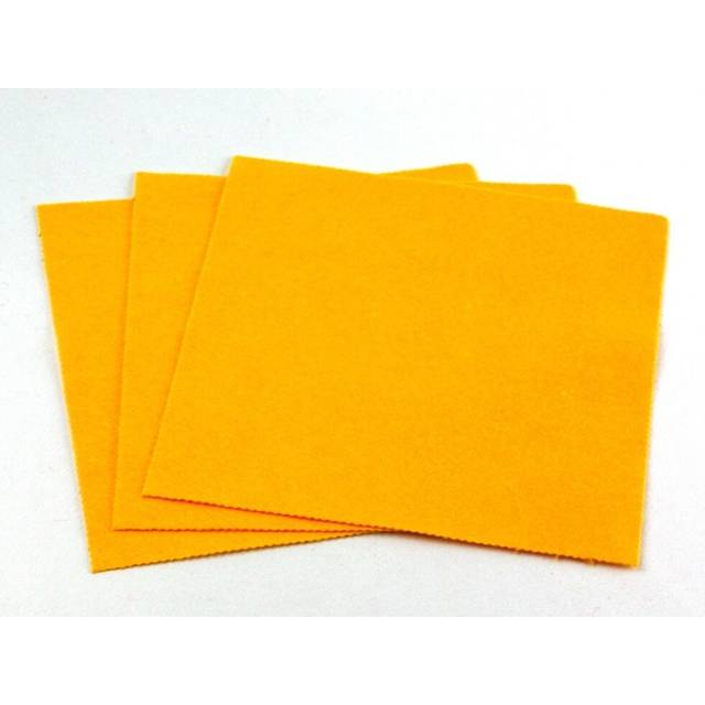Minerva Core Range 18inch Acrylic Felt Fabric Sheets Sunflower Yellow