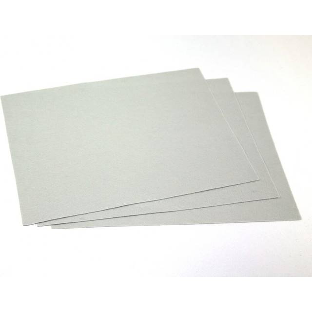 Minerva Core Range 9x12inch Acrylic Felt Fabric Sheets Silver Grey