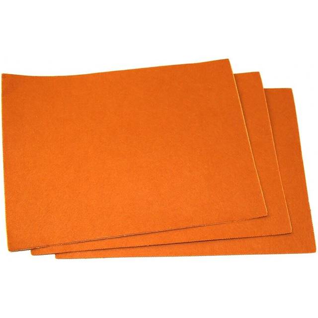 Minerva Core Range 9x12inch Acrylic Felt Fabric Sheets Amber Brown