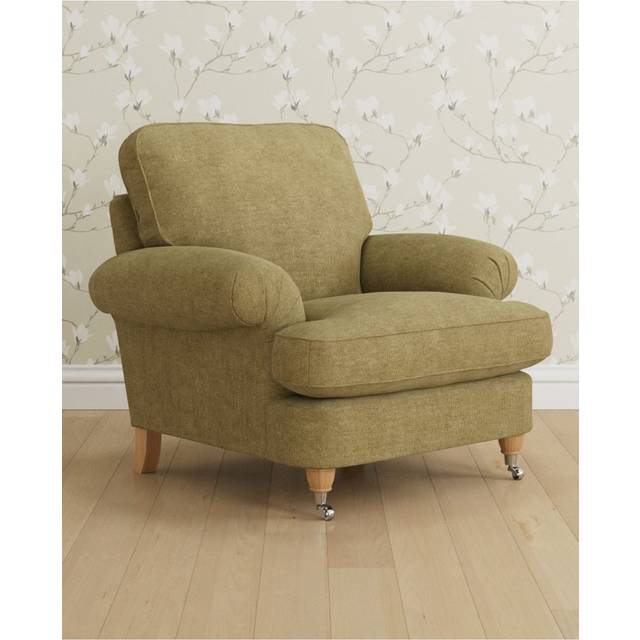 Laura Ashley Beaumaris Armchair, Oak Leg