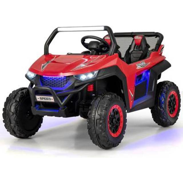12V Kids Ride on UTV 2-Seater Electric Car with Remote Control-Red