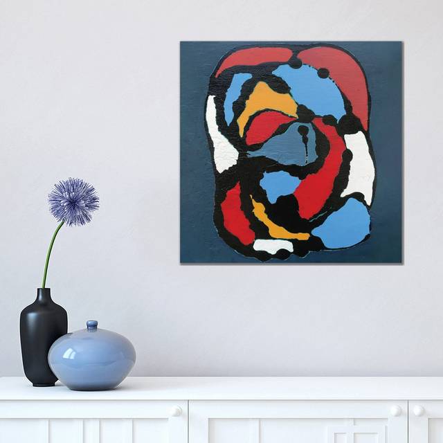 Retro Swing I by Alicia Dunn - Wrapped Canvas Painting (45.72cm H x 45.72cm W x 1.91cm D)