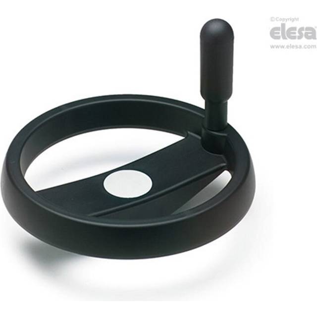 ELESA VRTP Spoked handwheels Technopolymer Revolving handle VRTP.100+I-A10-K