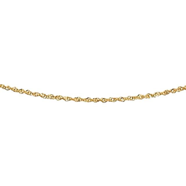 Halsband i 18K guld 45cm