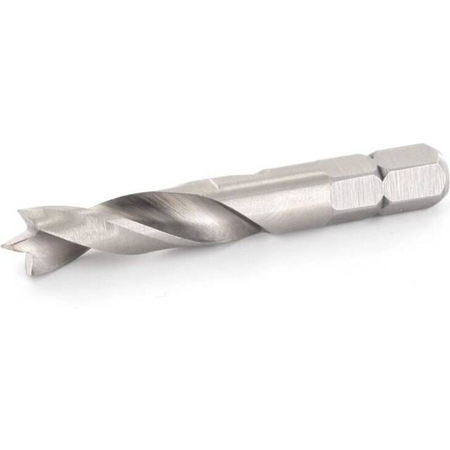FAMAG 6.5mm HSS-Ground Brad Point Drill Bit 1/4" Hex Shank Short, 1596065