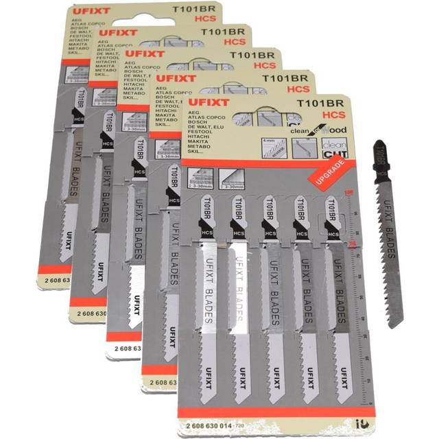 25 x Jigsaw Blades T101BR Laminates and Veneers hcs Fits Dewalt