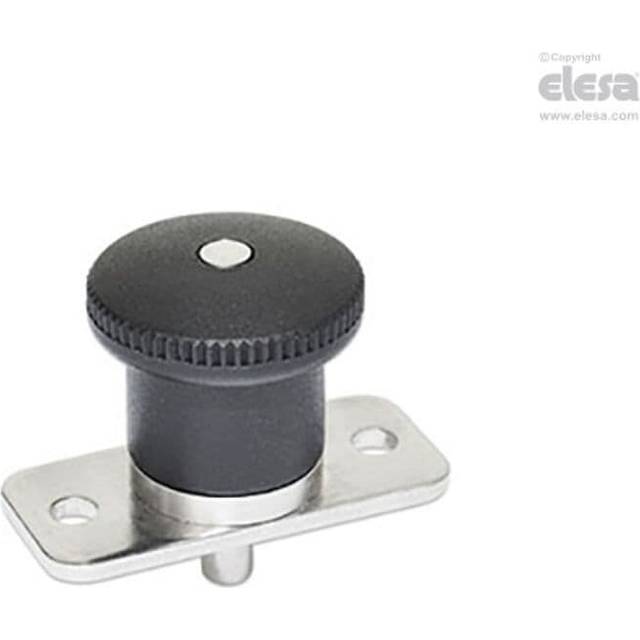 ELESA Flanged mini indexing plunger-GN 822.9-4-10-C