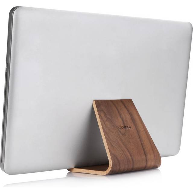 Samdi Walnut Trä Telefon Tablettställ Hållare Dock Station Cradle för iPhone 7 Plus iPad mini Air kaffe