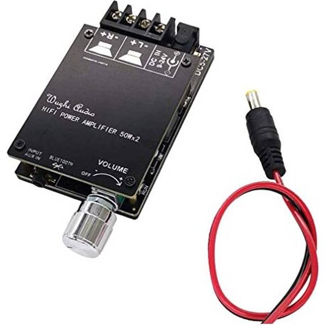 DollaTek HiFi Trådlös Bluetooth 5.0 TPA3116 Digital Power Audio Amplifier Card TPA3116D2 50WX2 stereo AMP förstärkare hem