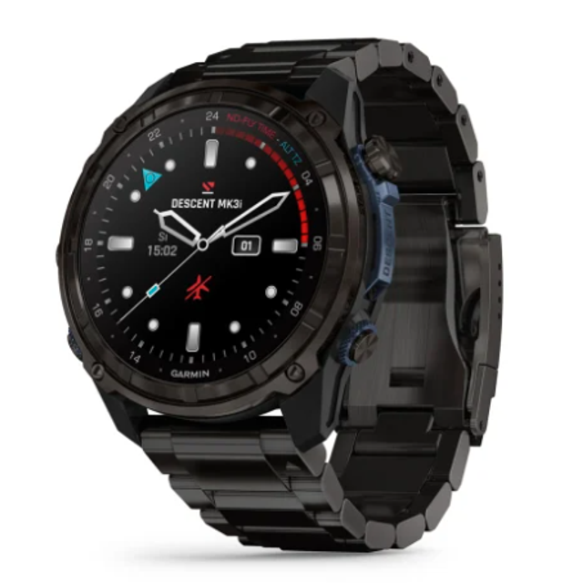 Garmin Descent Mk3i â 51 mm Carbon Grey DLC Titanium with DLC Titanium Band