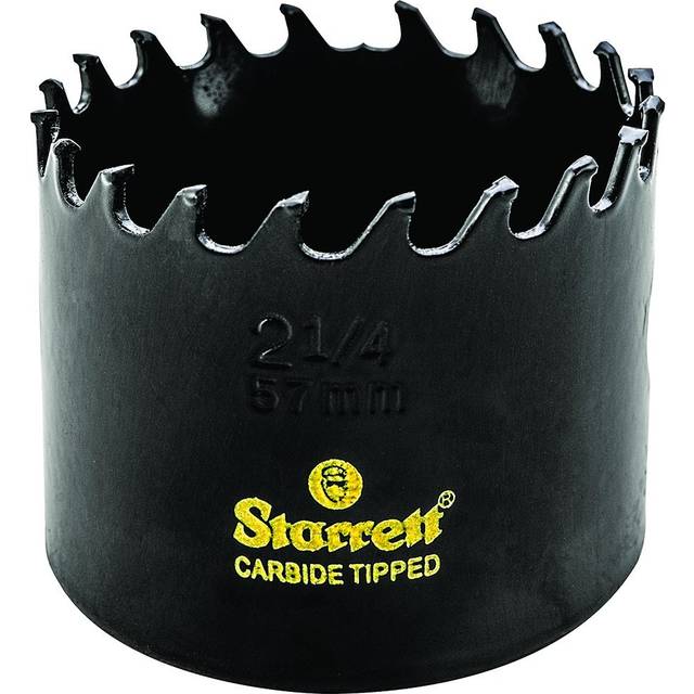 Starrett 57mm Carbide Tipped Holes AW