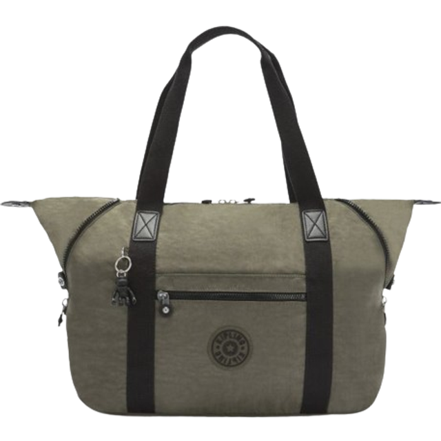 Kipling Tote Art M Green Moss Large Woman 100% Polyamide