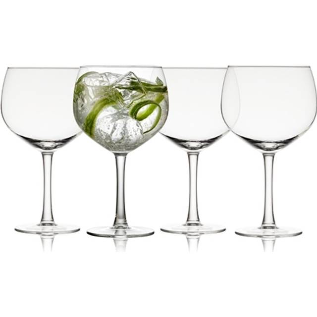 Lyngby Juvel Gin & Tonic Cocktailglas 65cl 4stk - gavehylden.dk