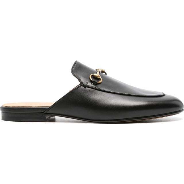 Gucci Princetown leather slippers - black (UK 2)