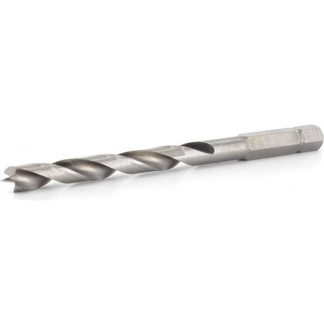 FAMAG 11MM HSS-Ground Brad Point Drill Bit 1/4" Hex Shank Long, 1597110