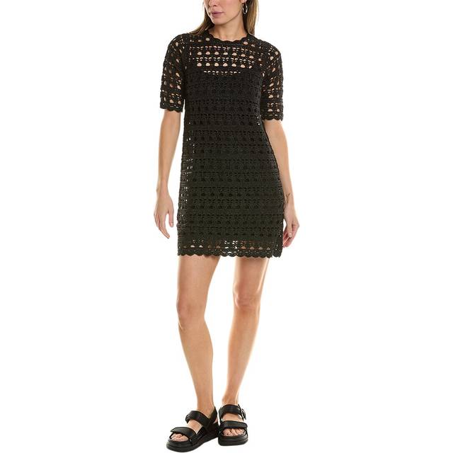 GANNI Open Back Mini Dress