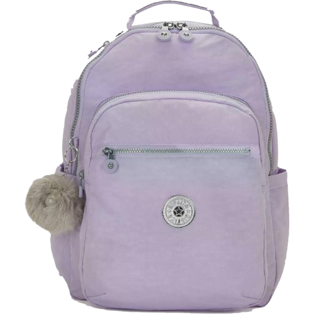 "Kipling Women's Seoul 15"""" Laptop Backpack  Durable  Roomy with Padded Shoulder Straps  Built-In Protective Sleeve"
