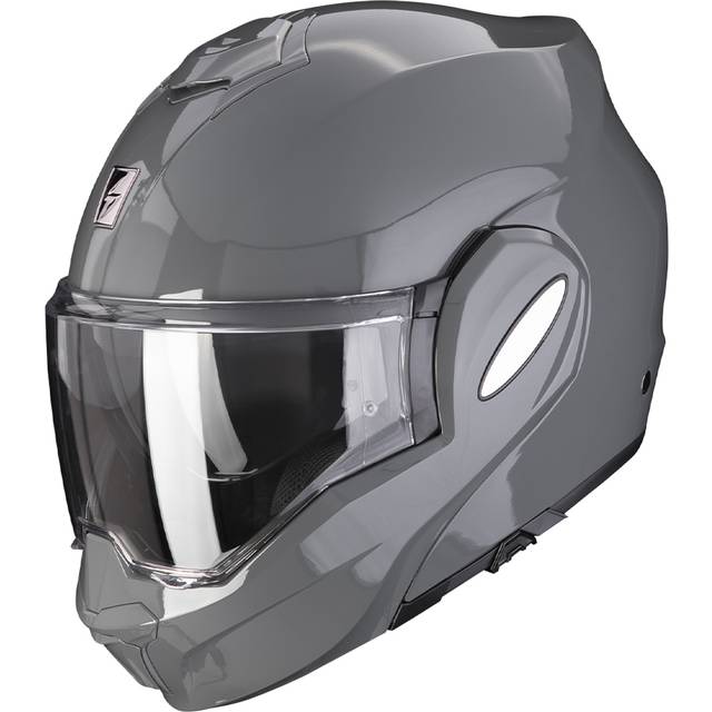 Scorpion EXO-Tech Evo Solid, modular helmet , color: Grey , size: XL