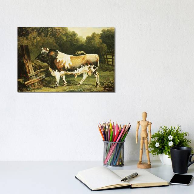 A Border Leicester Ewe by James Ward - Wrapped Canvas Painting (66.04 cm H x 45.72 cm W x 3.175 cm D)