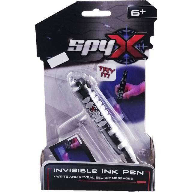 MukikiM SpyX / Invisible Ink Pen - Write and Read Invisible Messages with This Fun Spy Toy. Perfect addition for your spy gear collection!
