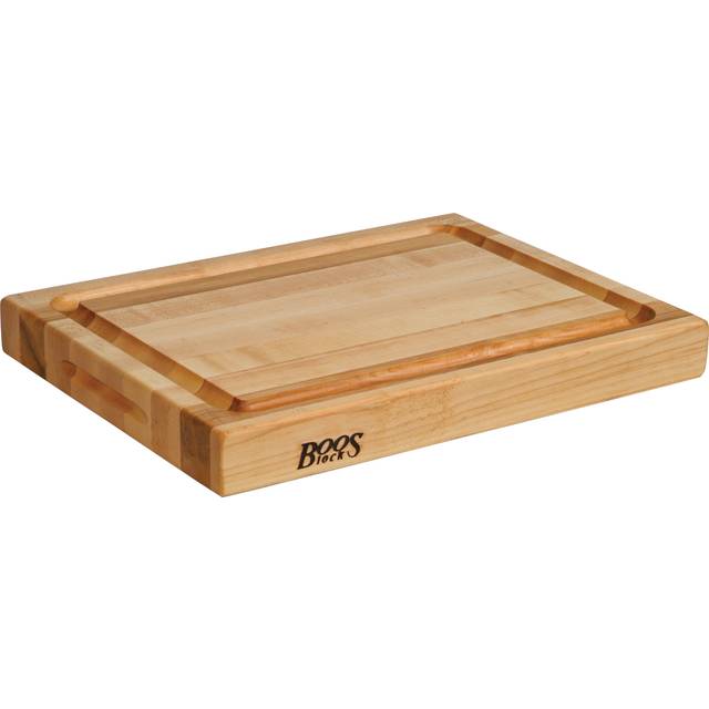 Boos Blocks Pro Chef-Groove Cutting Board 51x38x6 cm with Juice Groove - Maple Wood
