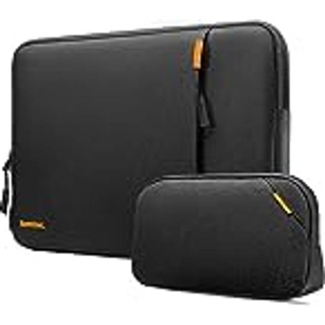 tomtoc 360 Protective Laptop Sleeve Set for 15-inch New MacBook Air M3/M2 A3114 A2941 2024-2023, 15-inch MacBook Pro A1990 A1707, Dell XPS 15 Plus,