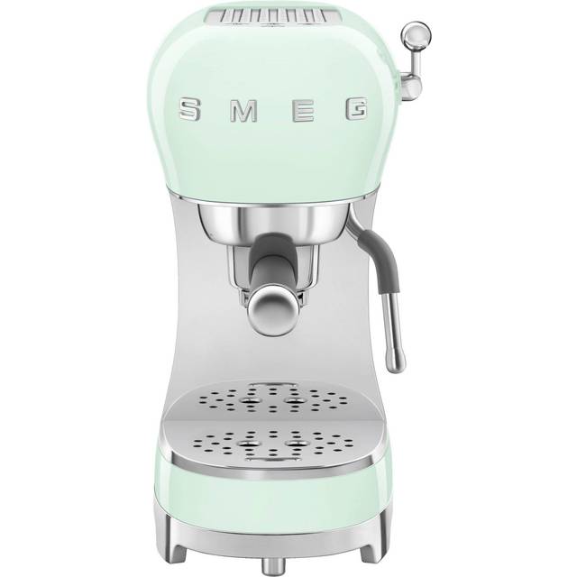 SMEG ECF02PGEU, Espresso manuell kaffemaskin 50's Style, Pastel green